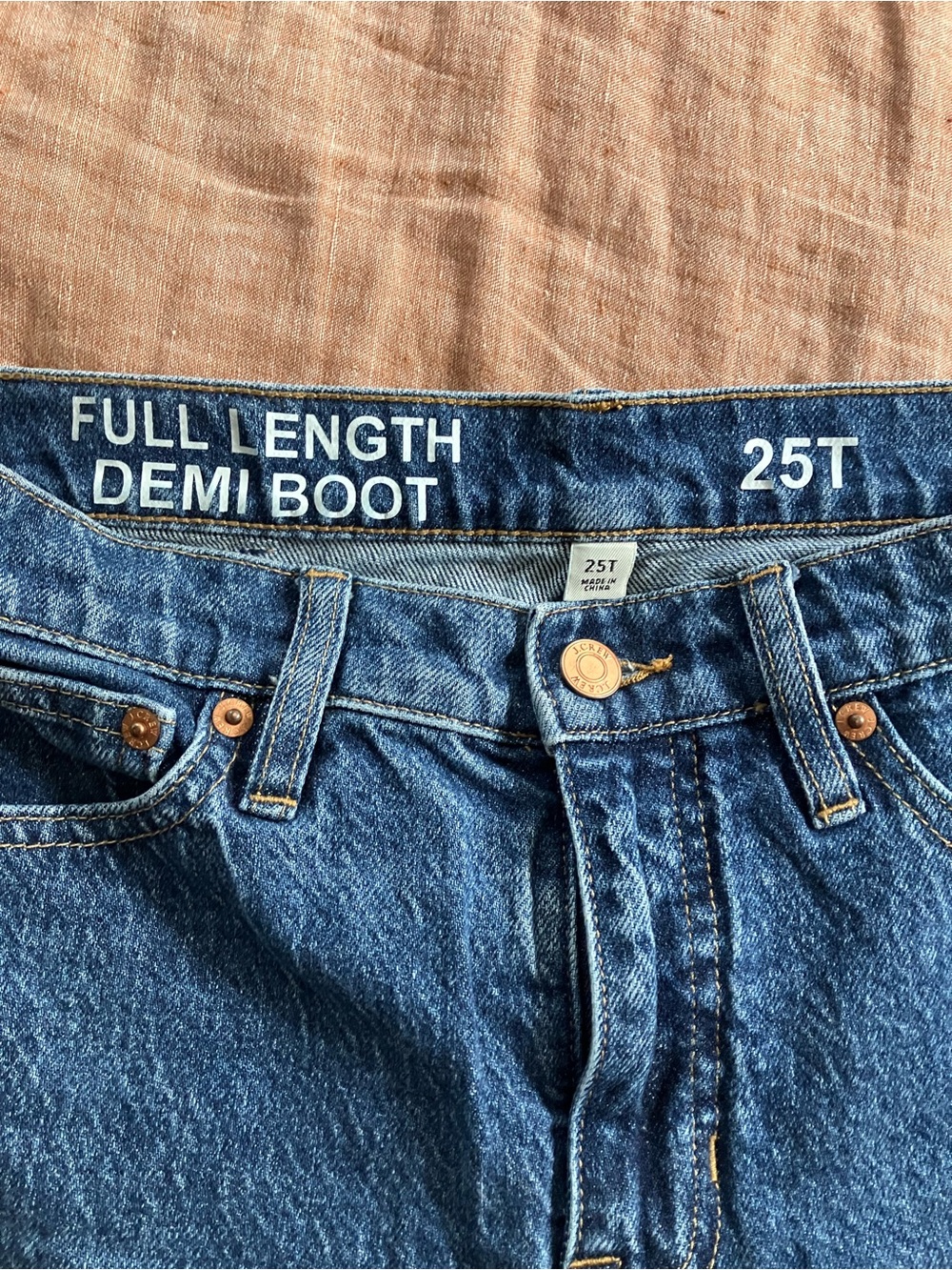 JCrew Denim Boot Cut - 31” Inseam